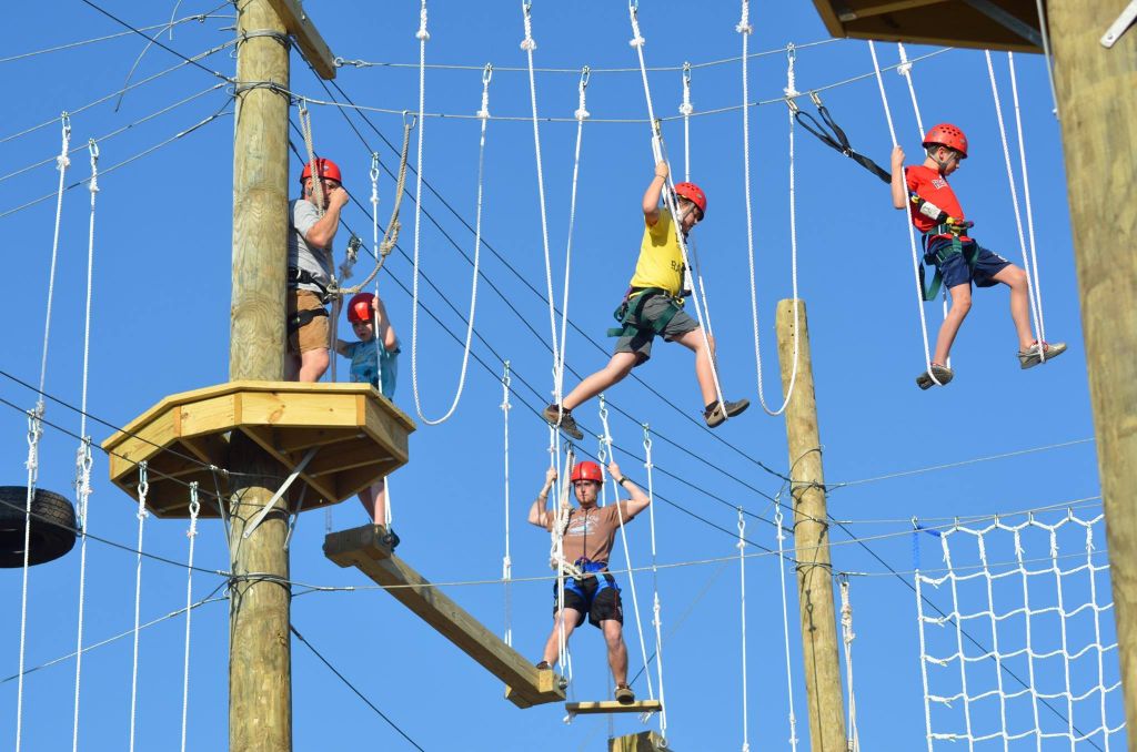 Wild Acadia ropes course challenges both kids and adults - Visit