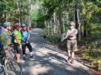 Ranger-led tours let bicyclists to peddle and learn